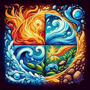 Energie der 4 Elemente